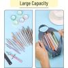 imageMr Pen Clear Pencil Pouch White Clear Pencil Case Pencil Bags Clear Pouch Pencil Case for Kids Pencil Case Clear Makeup Pouch Adults ampamp Kids Pencil Pouch Pencil Cases Clear Make Up BagBlue