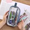 imageMr Pen Clear Pencil Pouch White Clear Pencil Case Pencil Bags Clear Pouch Pencil Case for Kids Pencil Case Clear Makeup Pouch Adults ampamp Kids Pencil Pouch Pencil Cases Clear Make Up BagBlue