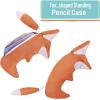imageMr Pen Cute Animal Pencil Case for Kids Fox Design School Pouch Pack