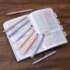 imageMr Pen Gel Highlighters and Pens 8 Pack Pastel Barrel No Bleed Through Bible Journaling Kit