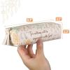 imageMr Pen PU Leather Boho Style Pencil Case Slim Aesthetic Leather PouchBoho