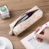 imageMr Pen PU Leather Boho Style Pencil Case Slim Aesthetic Leather PouchBoho