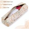 imageMr Pen PU Leather Boho Style Pencil Case Slim Aesthetic Leather PouchBoho