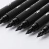 imageMr Pen Pack of 24  Black Felt Tip Pens Fast Dry 07mm Point Fine Point Bible Journaling Planner MarkersBlack
