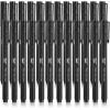 imageMr Pen Pack of 24  Black Felt Tip Pens Fast Dry 07mm Point Fine Point Bible Journaling Planner MarkersBlack
