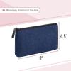 imageMr Pen Pencil Case 3 Pack Blue Felt Fabric Pencil Case Pencil Pouch Felt Pencil Case Felt Pouch Small Pen Bag Pencil Pouch Small Pen Case School Supplies Felt Pencil Bag Pencil Case