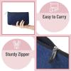 imageMr Pen Pencil Case 3 Pack Blue Felt Fabric Pencil Case Pencil Pouch Felt Pencil Case Felt Pouch Small Pen Bag Pencil Pouch Small Pen Case School Supplies Felt Pencil Bag Pencil Case