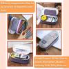 imageMr Pen Pencil Case Pencil Pouch Grey Pen Bag Bible Study Supplies Pencil Pouch Large Large Pencil Bag School Supplies Pencil Case Large Bible Journaling Supplies Pencil Bag for Kids