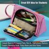 imageMr Pen Pencil Case for Girls Pink Pencil Bag Cute Pencil Case Pouch Bags School Supplies for Teen Girls Pen Pouch School Stuff Pencil Pouches Pen Bag Pencil Bag for Women