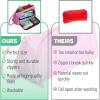 imageMr Pen Pencil Case for Girls Pink Small Pencil Bag Cute Pencil Case Pouch Bags Pen Pouch Pencil Pouches Pen Bag Pink Pencil Case Pink Pencil Pouch Pencil case pink Pencil Pouch Pink