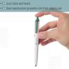 imageMr Pen Retractable Permanent Markers 6Pack Chisel Tip Assorted Colors Click Markers