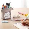 imageMr Pen Standing Pencil Case Cute Boba Pencil Case Stationery Pen Case Telescopic Pencil Case Stand Up Pencil Case Kawaii Pencil Case Pencil Case Pop up Pencil Case Cute Pencil Pouch