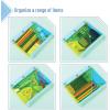 imageMr Pen Transparent Pencil Pouches 2 Pack Pencil Case for 3 Ring Binder Zipper Pouch