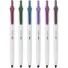 imageMr Pen Retractable Permanent Markers 6Pack Chisel Tip Assorted Colors Click Markers