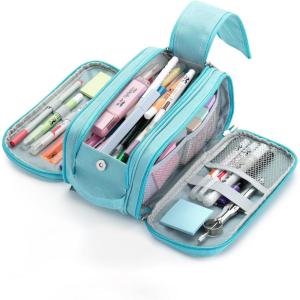 imageMr Pen  Large Capacity Pencil Case  Big Pencil Pouch  Pen BagBlue