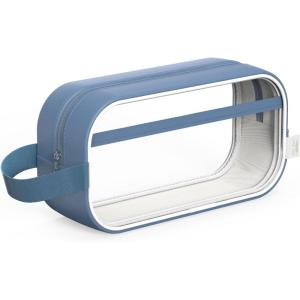 imageMr Pen Clear Pencil Pouch White Clear Pencil Case Pencil Bags Clear Pouch Pencil Case for Kids Pencil Case Clear Makeup Pouch Adults ampamp Kids Pencil Pouch Pencil Cases Clear Make Up BagBlue