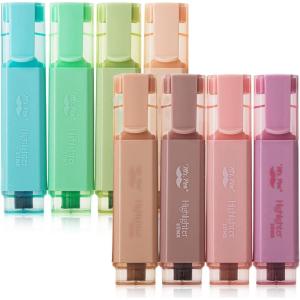 imageMr Pen Highlighter 8 Pack Vintage Colors Chisel Tip Aesthetic Highlighters Cute Highlighters for School No Bleed Highlighters Highlighters Aesthetic School Highlighters Cute MarkersVintage
