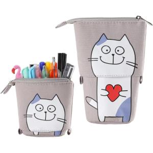 imageMr Pen Standing Pencil Case Cute Boba Pencil Case Stationery Pen Case Telescopic Pencil Case Stand Up Pencil Case Kawaii Pencil Case Pencil Case Pop up Pencil Case Cute Pencil Pouch