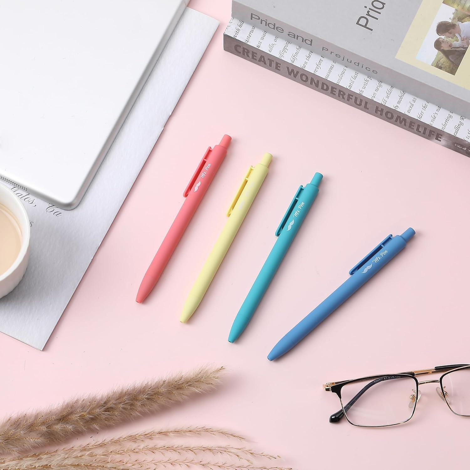 imageMr Pen Aesthetic Highlighters and Gel Pens 8 Pack Assorted Color Highlighters Assorted Color Gel Pens Highlighter Pens Cute Highlighters Gel PensCandy