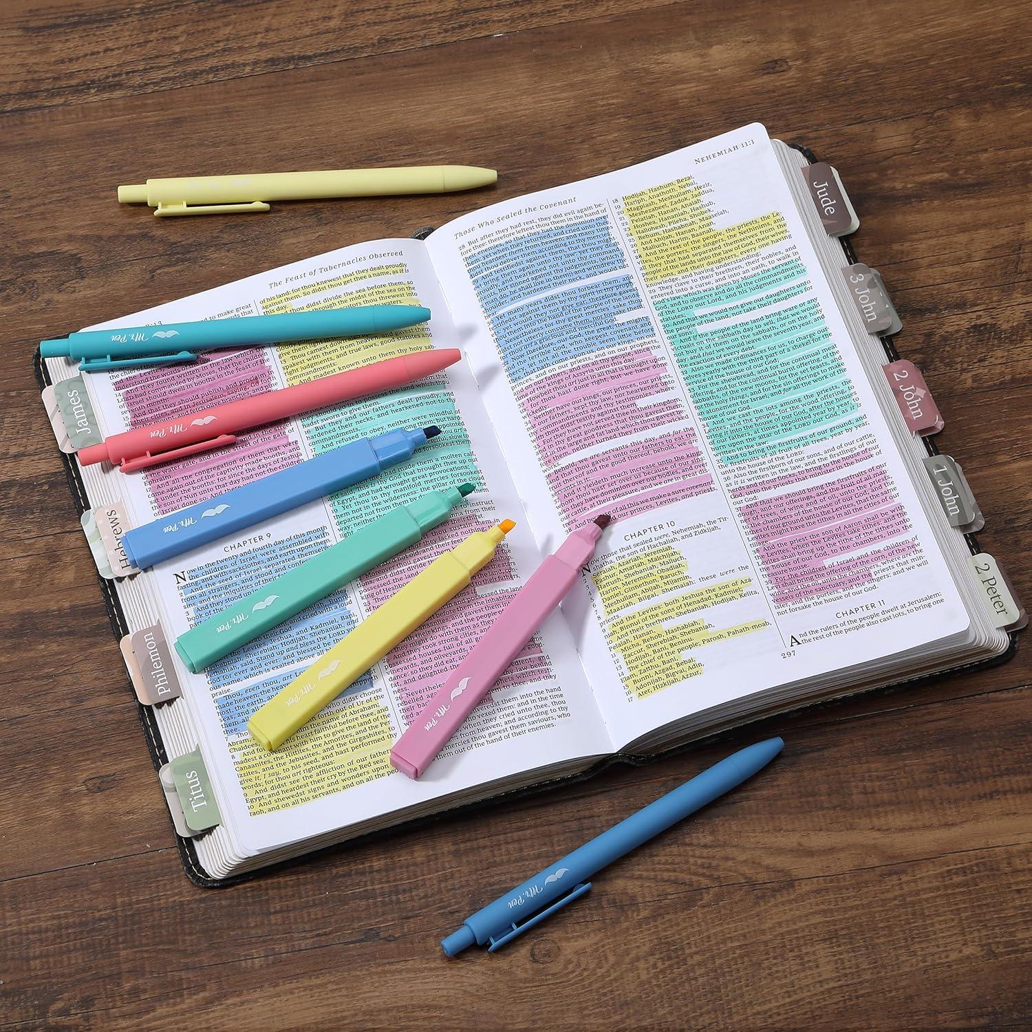 imageMr Pen Aesthetic Highlighters and Gel Pens 8 Pack Assorted Color Highlighters Assorted Color Gel Pens Highlighter Pens Cute Highlighters Gel PensCandy