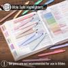 imageMr Pen Aesthetic Highlighters and Gel Pens 16 Pack 200 Sheets Transparent Sticky Tabs for Books No Bleed Highlighters for Bible Pages No Bleed Pens and Highlighters Set Colored Gel Pens