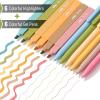 imageMr Pen Aesthetic Highlighters and Gel Pens 8 Pack Assorted Color Highlighters Assorted Color Gel Pens Highlighter Pens Cute Highlighters Gel PensBoho