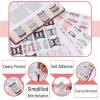 imageMr Pen Bible Tabs 75 Tabs Pastel Colors Laminated Bible Tabs for Women and Men Bible Tabs for Study Bible Bible Index Tabs Bible Book Tabs Bible Labels Tabs Mr Pen Bible TabsFloral