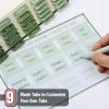 imageMr Pen Bible Tabs 75 Tabs Pastel Colors Laminated Bible Tabs for Women and Men Bible Tabs for Study Bible Bible Index Tabs Bible Book Tabs Bible Labels Tabs Mr Pen Bible TabsSage Green