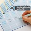 imageMr Pen Bible Tabs 75 Tabs Pastel Colors Laminated Bible Tabs for Women and Men Bible Tabs for Study Bible Bible Index Tabs Bible Book Tabs Bible Labels Tabs Mr Pen Bible TabsLight Dusty Blue