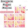 imageMr Pen Bible Tabs 75 Tabs Pastel Colors Laminated Bible Tabs for Women and Men Bible Tabs for Study Bible Bible Index Tabs Bible Book Tabs Bible Labels Tabs Mr Pen Bible TabsSpring Pink