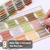 imageMr Pen Bible Tabs 75 Tabs Pastel Colors Laminated Bible Tabs for Women and Men Bible Tabs for Study Bible Bible Index Tabs Bible Book Tabs Bible Labels Tabs Mr Pen Bible TabsBoho 2
