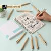 imageMr Pen Bible Verse Pens 200 Pack Retractable Bamboo Pen Black Ink Christian Pens for Women Men Bible Pens No Bleed Through Ballpoint Pens Ballpoint Inspirational Pens Christian Pens Bulk100 Pack