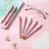 imageMr Pen Fancy Pens for Women Azure Elegance 7 Black Ink Ballpoint Pens with 10 Refills 10mm Cute Pens for Journaling Easter GiftPink Paradise