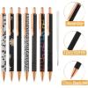imageMr Pen Fancy Pens for Women Azure Elegance 7 Black Ink Ballpoint Pens with 10 Refills 10mm Cute Pens for Journaling Easter GiftStarry Night