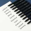 imageMr Pen Retractable Pens  Black Ink Fine Point 05 mm 10 Pack Aesthetic Pens for Journaling