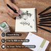 imageMr Pen Retractable Pens  Black Ink Fine Point 05 mm 10 Pack Aesthetic Pens for Journaling