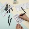imageMr Pen Retractable Pens  Black Ink Fine Point 05 mm 10 Pack Aesthetic Pens for Journaling