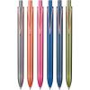 imageMr Pen Retractable Gel Pens 6 Pack Black Ink Gel Pens Fine Point 05mm Metallic Dark Vintage Barrels Fast Dry Retractable Pens Gel Ink Pens Aesthetic Pens for Journaling Fine Tip Pens