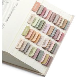 imageMr Pen Bible Tabs 75 Tabs Pastel Colors Laminated Bible Tabs for Women and Men Bible Tabs for Study Bible Bible Index Tabs Bible Book Tabs Bible Labels Tabs Mr Pen Bible TabsSpanish  Boho Theme 1