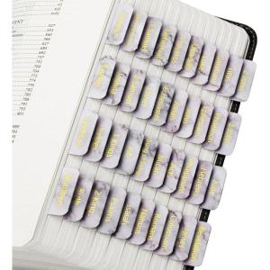 imageMr Pen Bible Tabs 75 Tabs Pastel Colors Laminated Bible Tabs for Women and Men Bible Tabs for Study Bible Bible Index Tabs Bible Book Tabs Bible Labels Tabs Mr Pen Bible TabsMarble Design