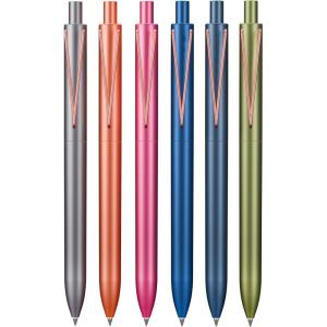 imageMr Pen Retractable Gel Pens 6 Pack Black Ink Gel Pens Fine Point 05mm Metallic Dark Vintage Barrels Fast Dry Retractable Pens Gel Ink Pens Aesthetic Pens for Journaling Fine Tip Pens