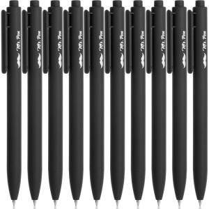 imageMr Pen Retractable Pens  Black Ink Fine Point 05 mm 10 Pack Aesthetic Pens for Journaling