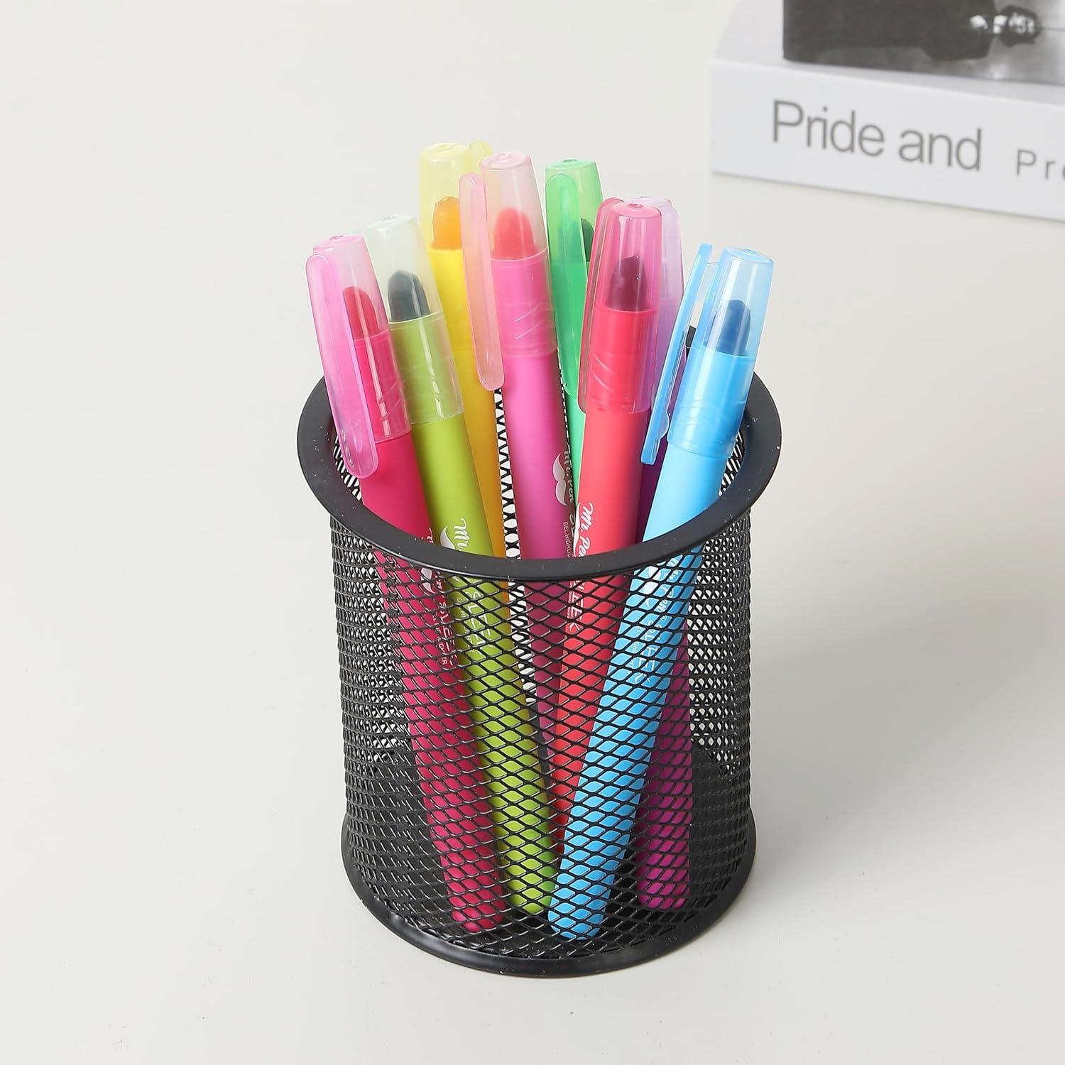 imageMr Pen Gel Highlighters 8 Pack Morandi Colors No Bleed Bible MarkersVibrant Colors 2