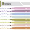 imageMr Pen Aesthetic Highlighters 12pcs Chisel Tip Vibrant Colors Fluorescent Highlighters Assorted Colors Bible Highlighters and Pens No Bleed Cute Highlighters No Bleed Highlighters for BibleVerdant Earth