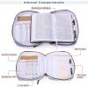 imageMr Pen Boho Bible Case  Covers for Women ampamp Girls Carrying Case with Boho ThemeBlue Stripes