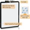 imageMr Pen Dry Erase Board 14 x 11 with a Black Dry Erase Marker Small Mini White Board for Kids StudentsBlack
