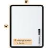 imageMr Pen Dry Erase Board 14 x 11 with a Black Dry Erase Marker Small Mini White Board for Kids StudentsBlack