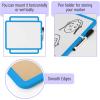 imageMr Pen Dry Erase Board 14 x 11 with a Black Dry Erase Marker Small Mini White Board for Kids StudentsBlue 2