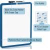 imageMr Pen Dry Erase Board 14 x 11 with a Black Dry Erase Marker Small Mini White Board for Kids StudentsDark Blue