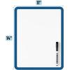 imageMr Pen Dry Erase Board 14 x 11 with a Black Dry Erase Marker Small Mini White Board for Kids StudentsDark Blue